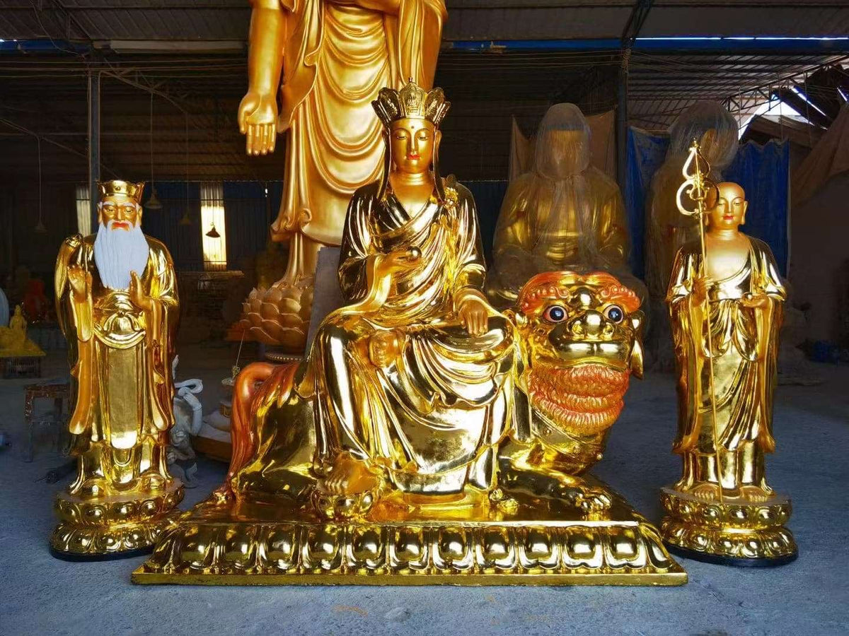 店舗展示品 新品未使用　仏壇　西本願寺　大阪型　細密彫刻　鳳凰　金彩　観音 特注仏像/寺院仏像/オーダー仏像/大型仏像/大きな仏像販売