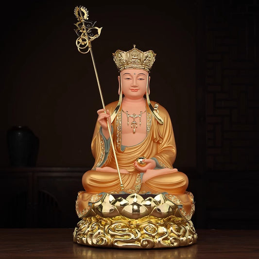 極彩FRP仏像 手描き金箔仕上げ|布袋・釈迦・地蔵・観音