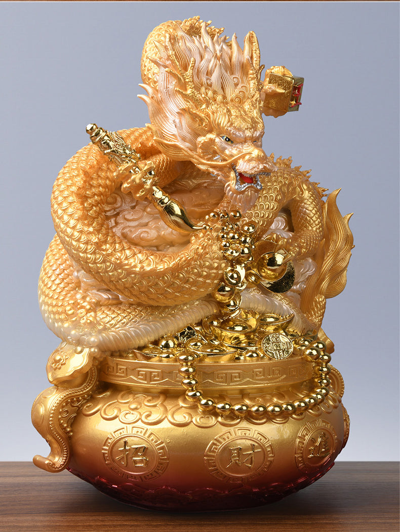 金運上昇 金色龍神様