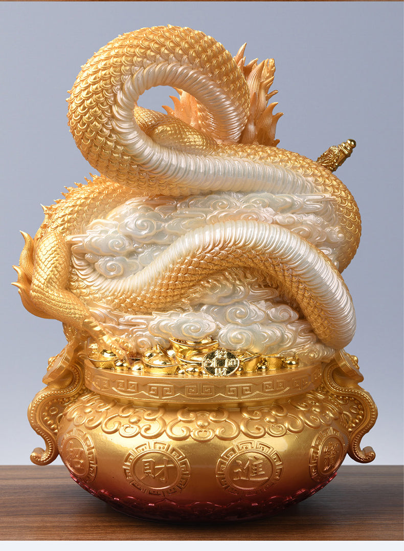 金運上昇 金色龍神様