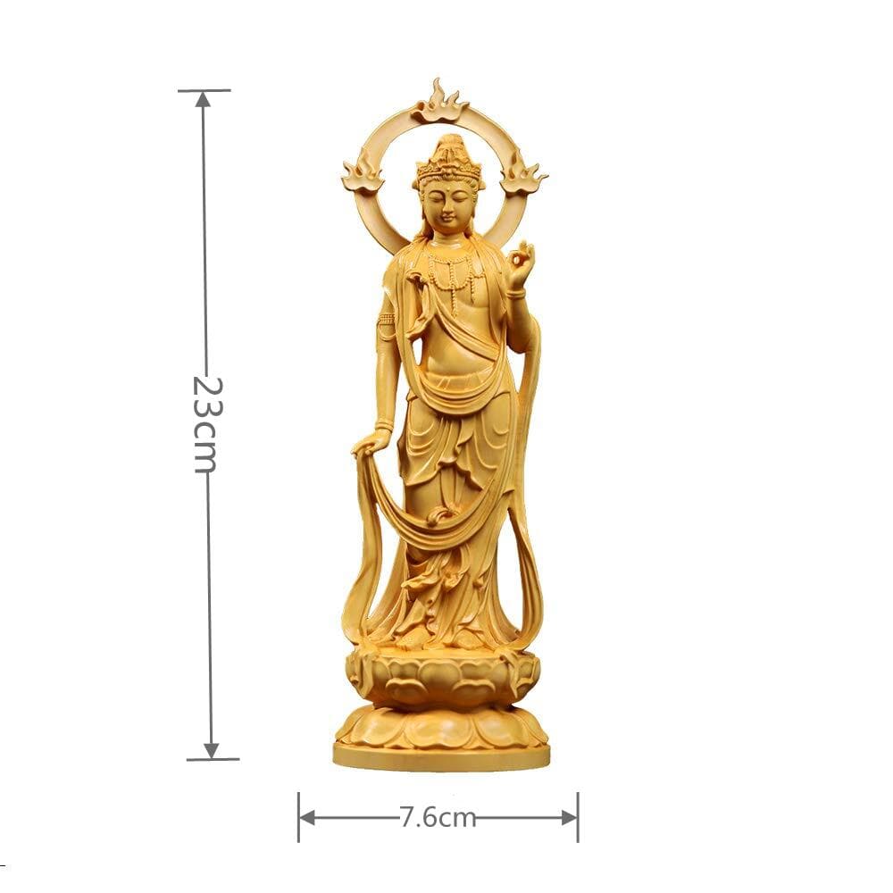木彫り 仏像 勢至菩薩 守り本尊