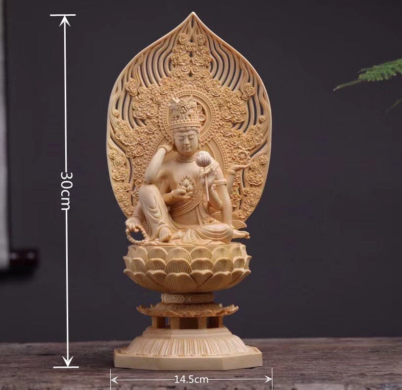 仏像 木彫り 如意輪観音菩薩像