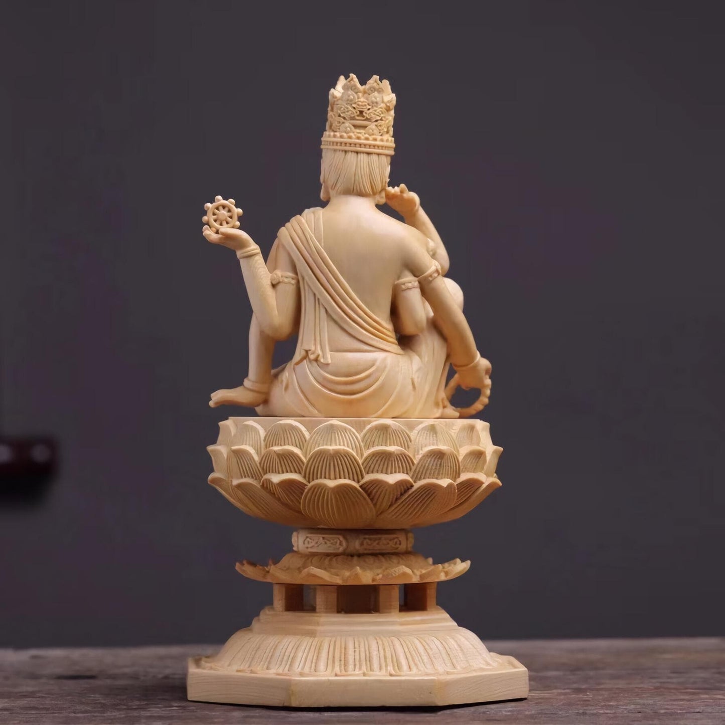 仏像 木彫り 如意輪観音菩薩像