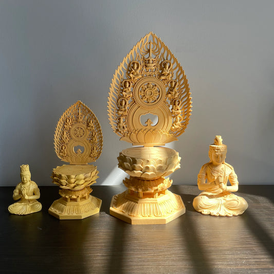 国内最安値に挑戦！仏像 木彫り 十二支守り本尊