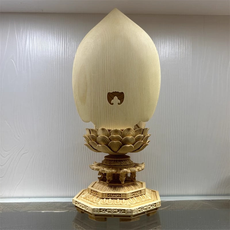 極上彫り 木彫 毘盧遮那仏坐像