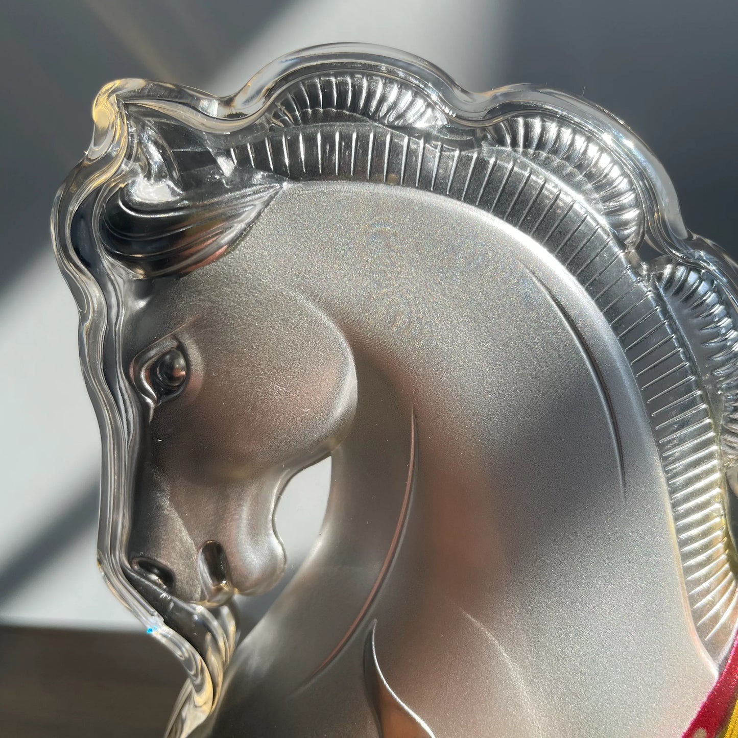 干支 午 置物 馬 うま 2026年 純銀999