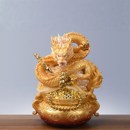金運上昇 金色龍神様