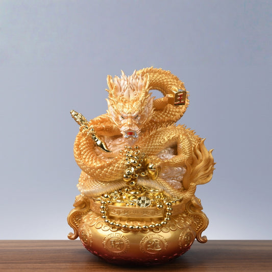 金運上昇 金色龍神様