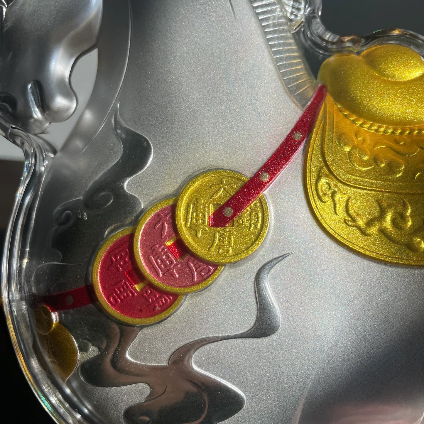 干支 午 置物 馬 うま 2026年 純銀999