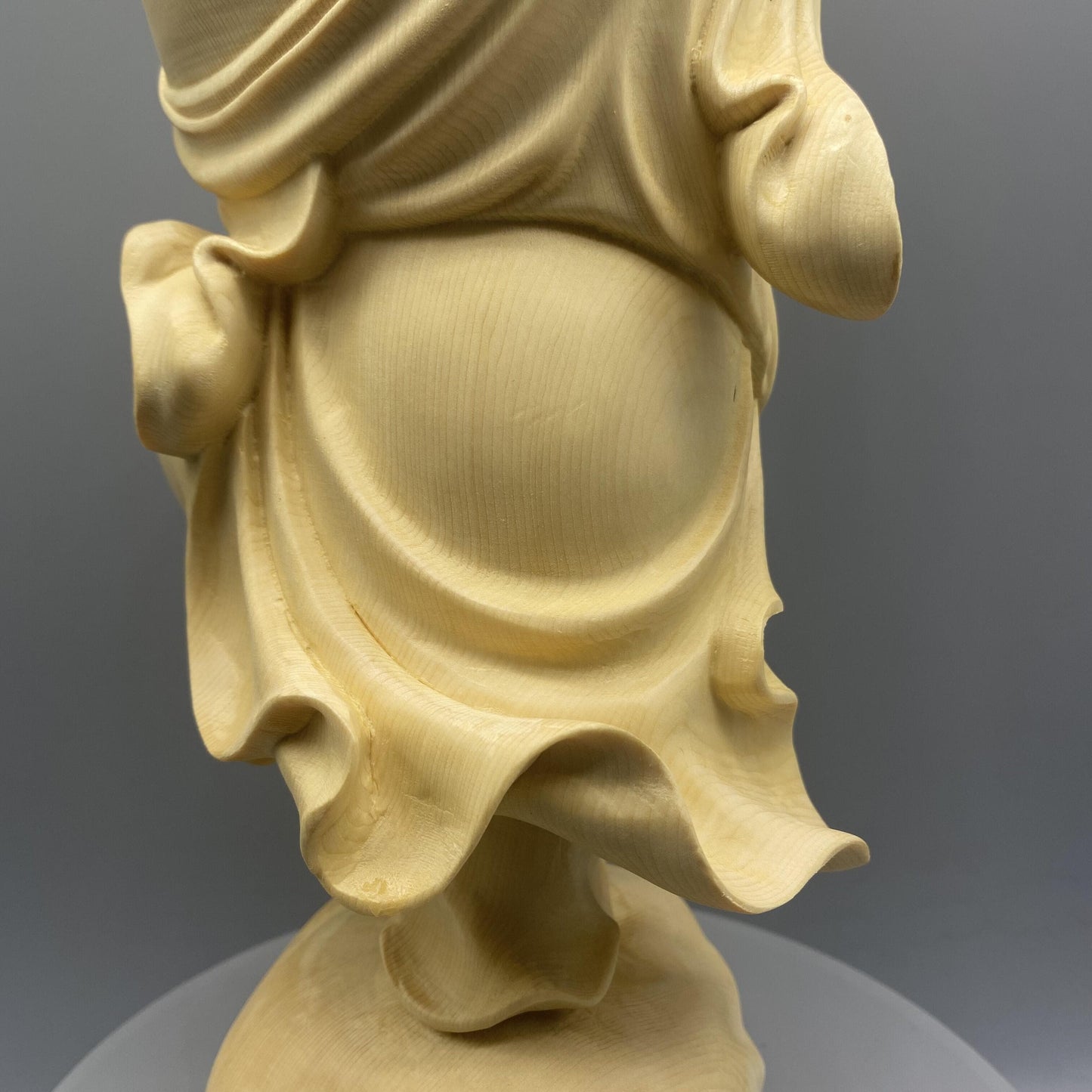 仏像 木彫り  布袋様 七福神  寿桃布袋尊