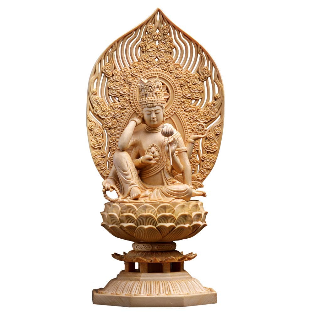 仏像 木彫り 如意輪観音菩薩像