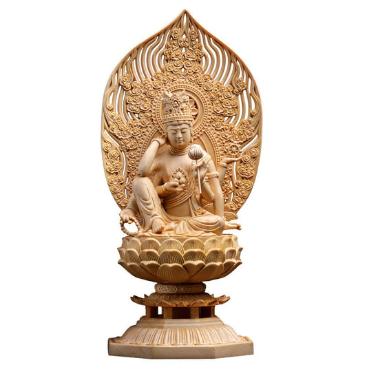 仏像 木彫り 如意輪観音菩薩像