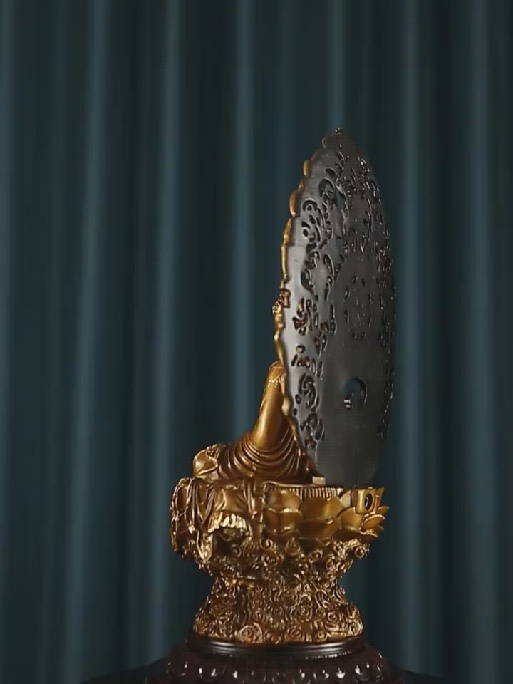 極上彫り 仏像 銅製 釈迦三尊坐像 銅像