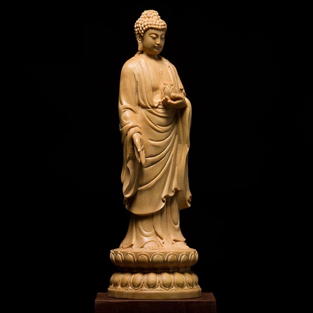 仏像 木彫り  阿弥陀如来像