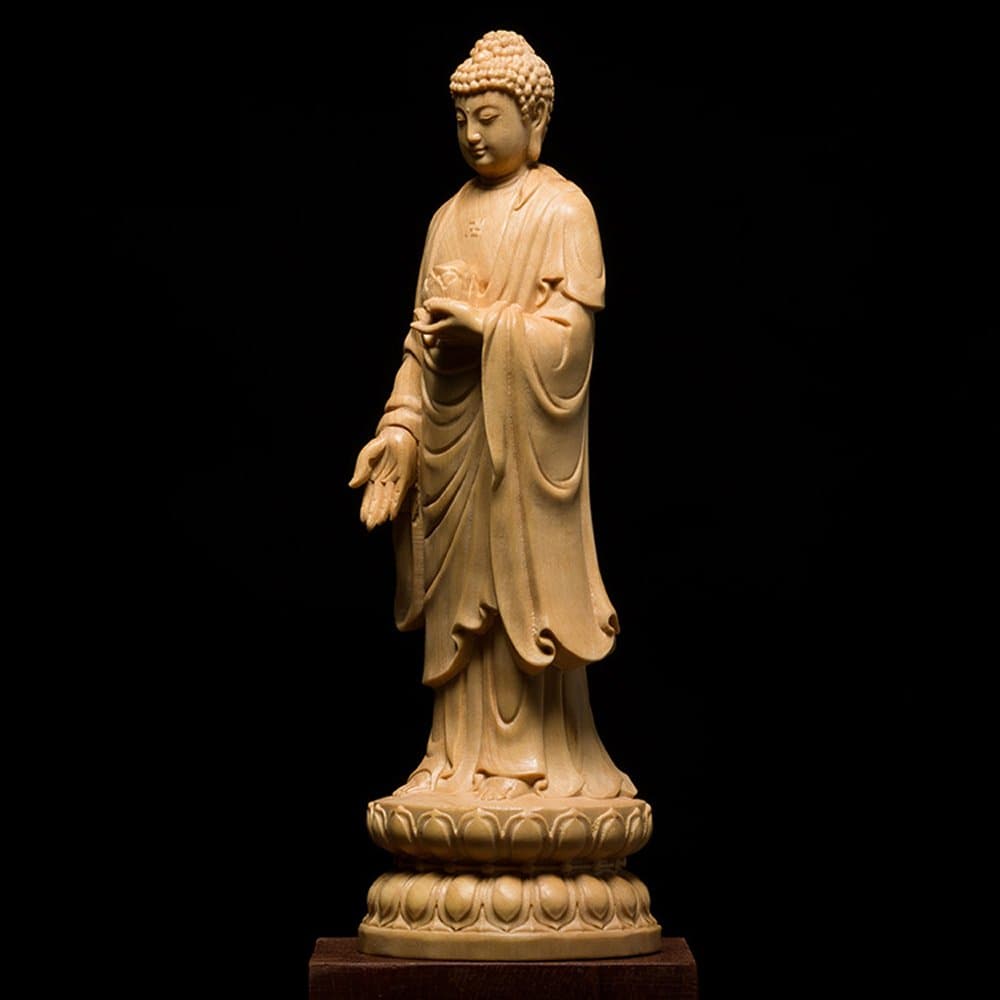 仏像 木彫り  阿弥陀如来像