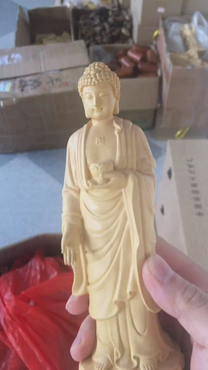 仏像 木彫り  阿弥陀如来像