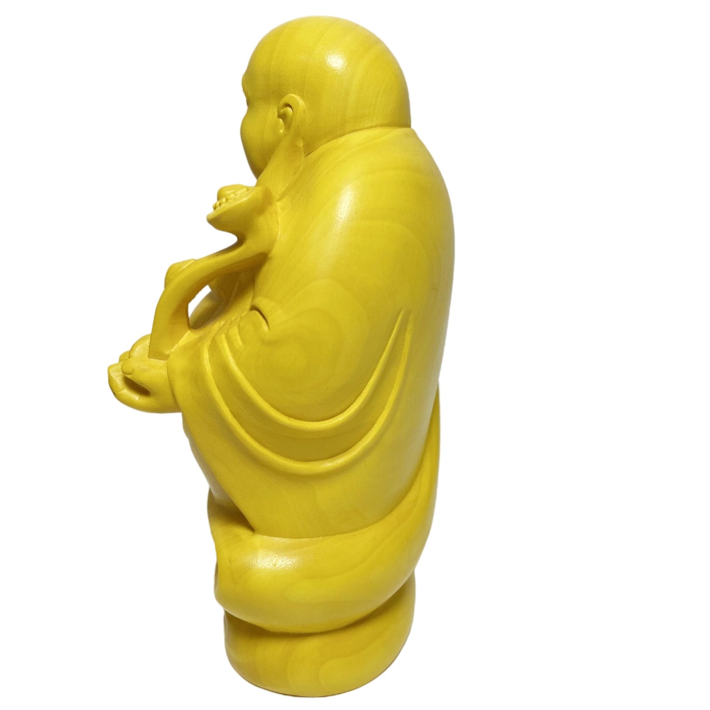 仏像 木彫り 弥勒仏 布袋さん 七福神 布袋様