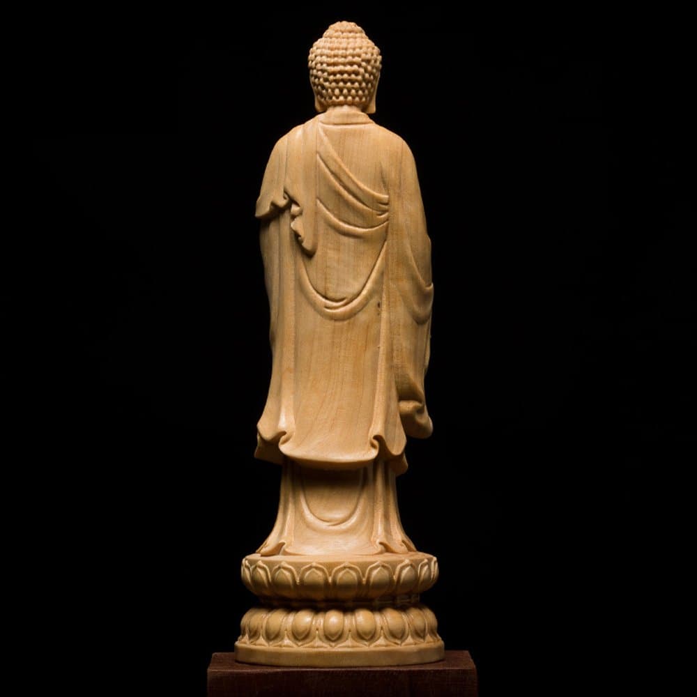 仏像 木彫り  阿弥陀如来像