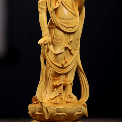 木彫り 仏像 勢至菩薩 守り本尊