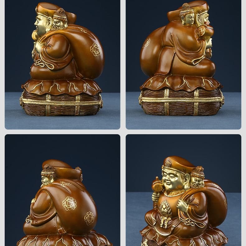 豊臣秀吉の三面大黒天 極上彫り 仏像 銅製 大黒様 販売 豊臣秀吉の三面大黒天 極上彫り 仏像 銅製 大黒様 販売