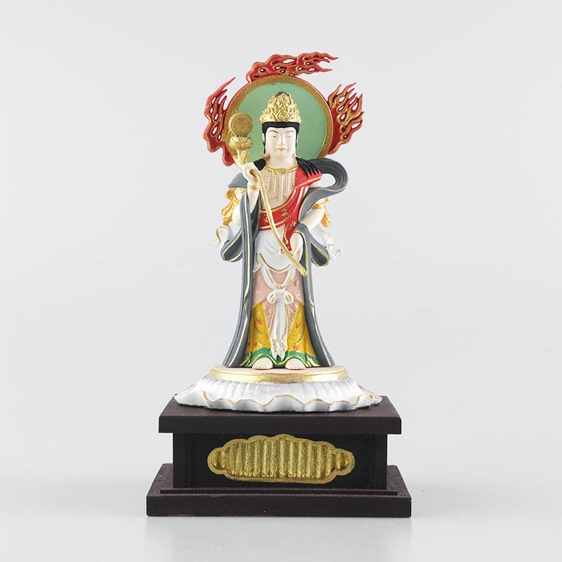 完全手彫り 木彫り仏像 小仏 十二天像