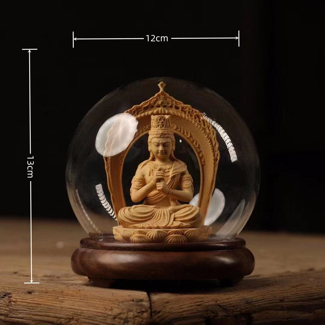 木彫り仏像 専用ガラスケース