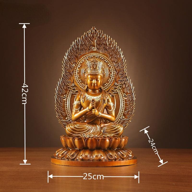 日本画　 仏像 　約25cm x 27cm 4_000000000824.jpg?1678209903