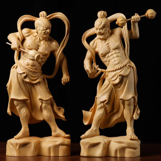【2点セット】仁王像「金剛力士」二尊一組
