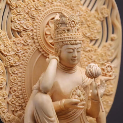仏像 木彫り 如意輪観音菩薩像