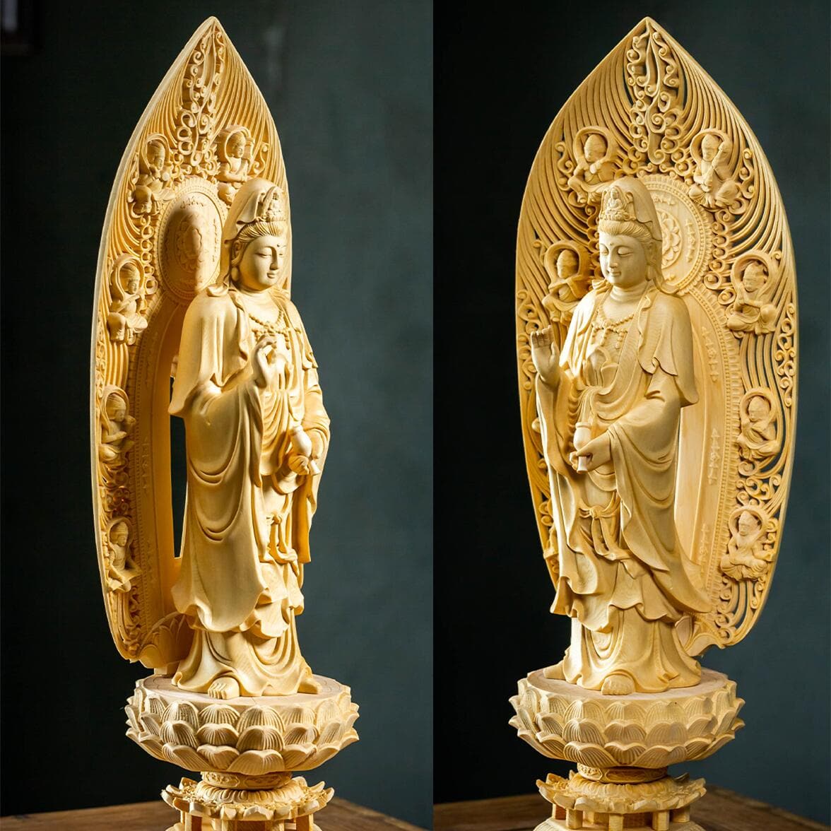 地蔵 菩薩 観音 不動明王 銅製 仏像 彫刻 置物 開運 風水（極上